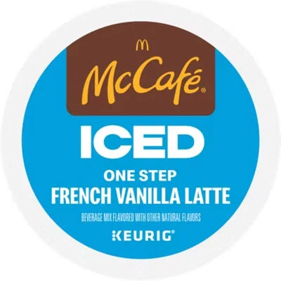 ICED French Vanilla Latte